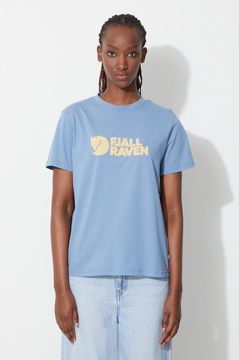 Tričko Fjallraven Logo Tee s potlačou, F87146