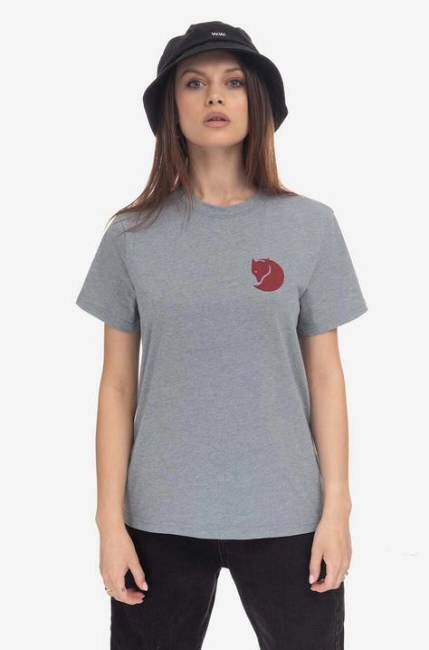 Fjallraven t-shirt gray color