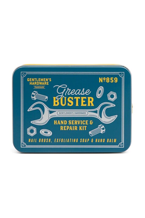 Gentlemen's Hardware zestaw do pielęgnacji dłoni Grease Busters Hand Care Kit kolor niebieski
