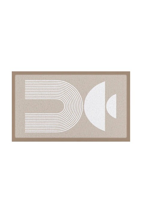 Artsy Doormats wycieraczka Beige Half Moon 70 x 40 cm kolor multicolor DMW-BEIGEHALFMOON-7040