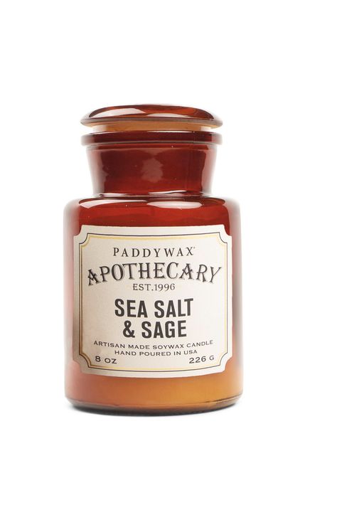 Paddywax Vonná sójová svíčka Sea Salt and Sage 516 g