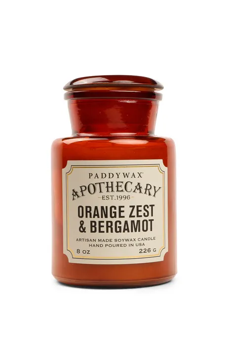 Paddywax Vonná sójová svíčka Orange Zest and Bergamot 516 g