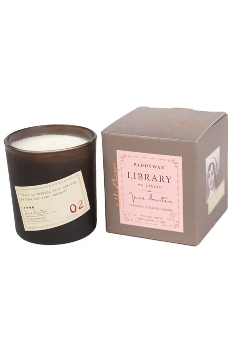 Paddywax świeca zapachowa sojowa Jane Austen