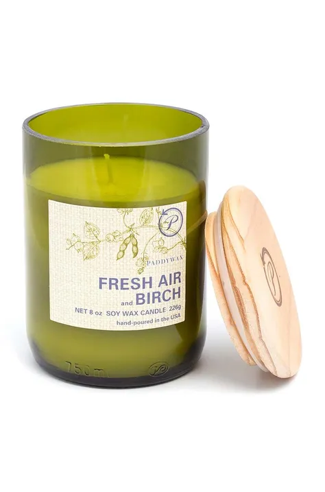 Paddywax Ароматическая соевая свеча Fresh Air & Birch 226 g