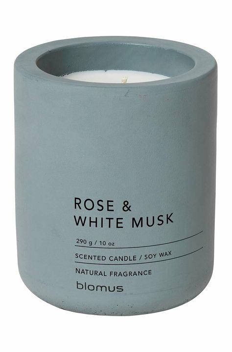 Blomus świeca sojowa Rose & White Musk