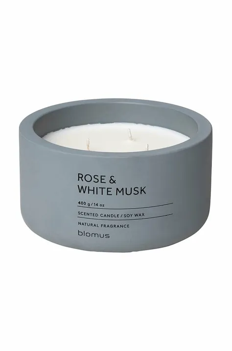 Sojina sveča Blomus Rose & White Musk