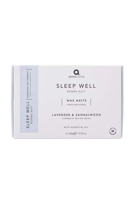 Aroma Home cera di soia profumata Sleep Well Wax Melts 6 x 20g