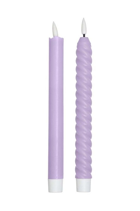 Design Letters świeca led 2-pack