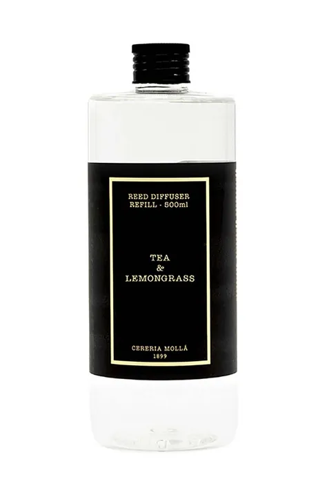 Cereria Molla zapas do dyfuzora zapachowego Tea & Lemongrass 500 ml