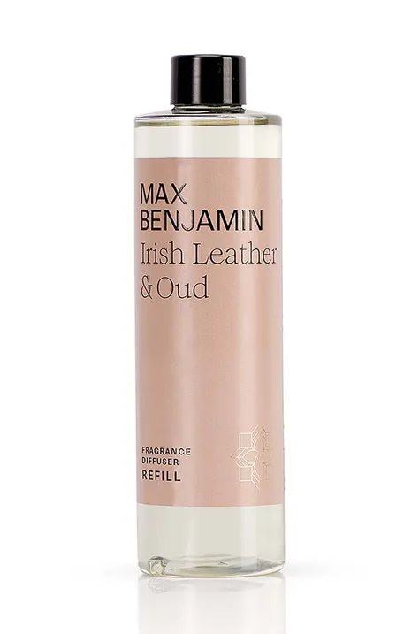 Συμπληρωματικό άρωμα χώρου Max Benjamin Irish Leather&Oud 300 ml