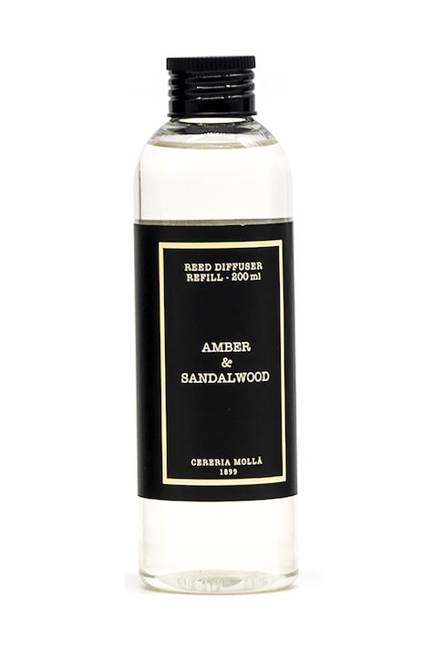 Opskrba za difuzor mirisa Cereria Molla Amber and Sandalwood 200 ml