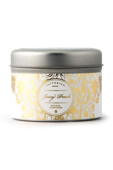 Vonná sójová svíčka Victorian Sense Tinbox Juicy Peach více barev