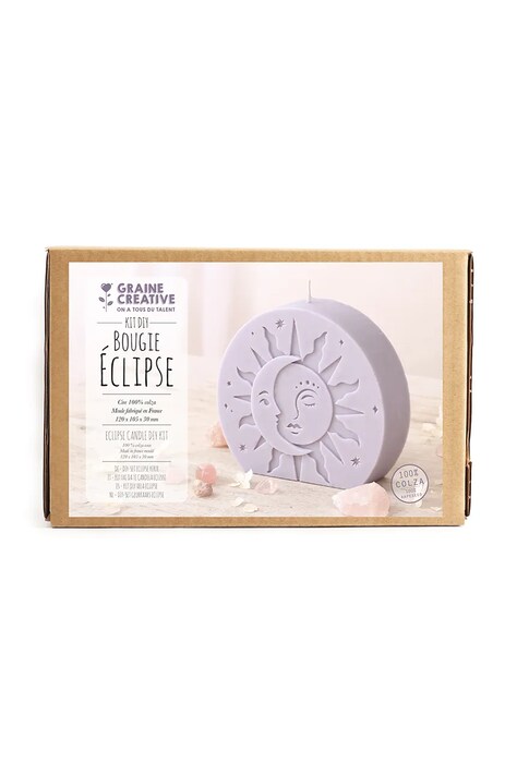 Graine Creative zestaw diy świeca Kit DIY Bougie Eclipse kolor multicolor 0