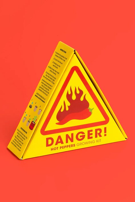 RESETEA zestaw do uprawy roślin Hot peppers 21,5 x 6,5 x 18,5 cm 5-pack kolor multicolor Erst630