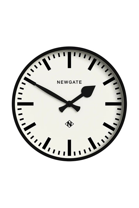 Newgate ceas de perete Number 3 Railway culoarea negru