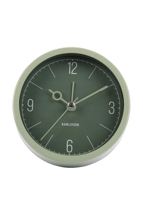 Karlsson ceas cu alarmă Monocle culoarea verde