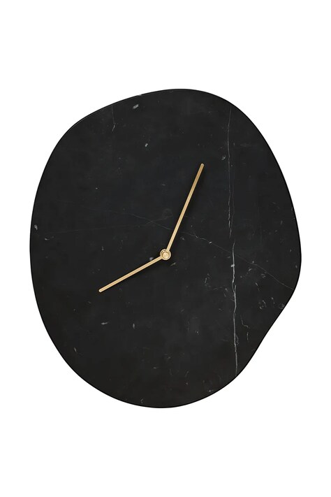 ferm LIVING zegar ścienny Melt 28 x 33 cm kolor czarny