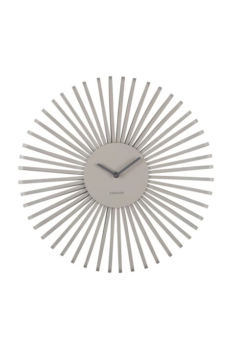 Karlsson zegar ścienny Polo 48 cm kolor beżowy