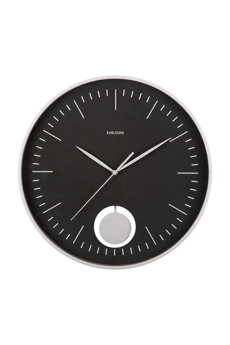 Karlsson zegar ścienny z tworzywa sztucznego KA6065BK