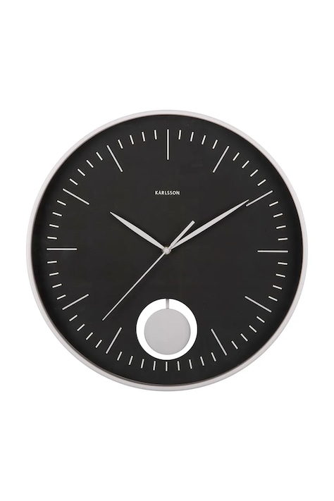 Karlsson zegar ścienny z tworzywa sztucznego KA6065BK