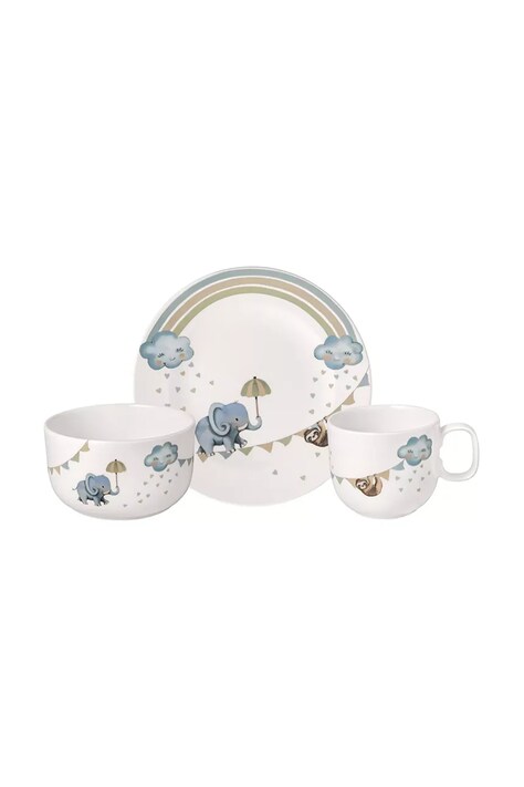 Detská raňajková súprava Villeroy & Boch Walk like an Elephant 3-pak viac farieb