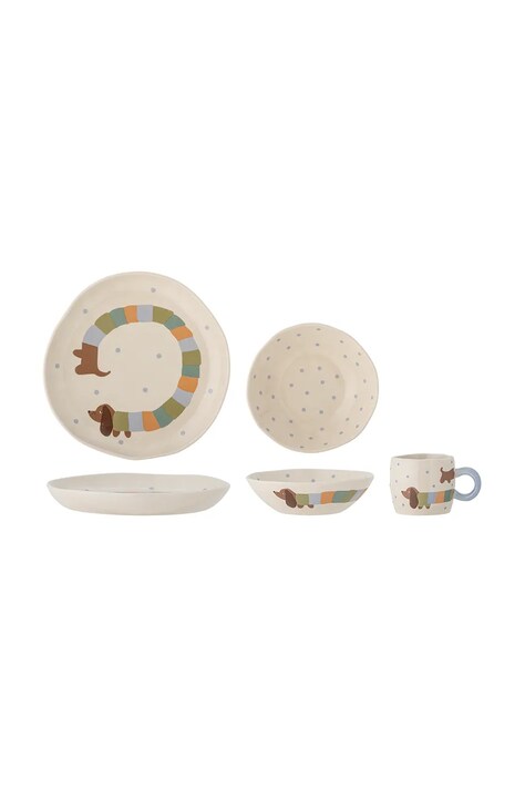 Bloomingville set de mic dejun pentru copii Charlie 3-pack