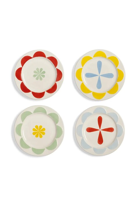 Набір тарілок &k amsterdam folk small 4-pack