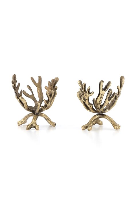 Підставка під яйце Doing Goods Marie Coral 2-pack колір жовтий