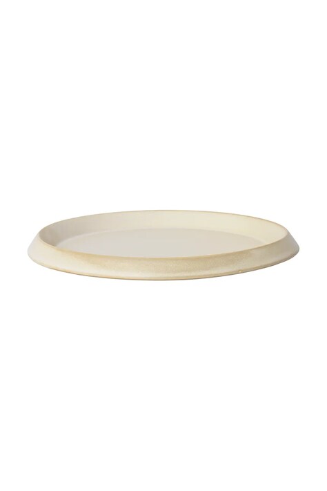 Тарілка ferm LIVING Erena Side Plate колір бежевий