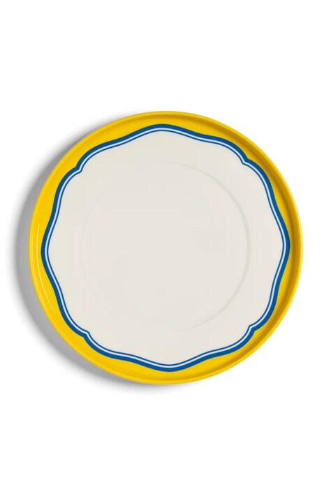 Πιάτο &k amsterdam daydream bulge yellow χρώμα: κίτρινο