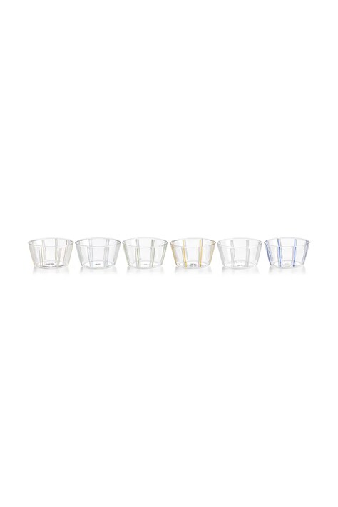 Набір мисок IVV 400 ml 6-pack колір прозорий