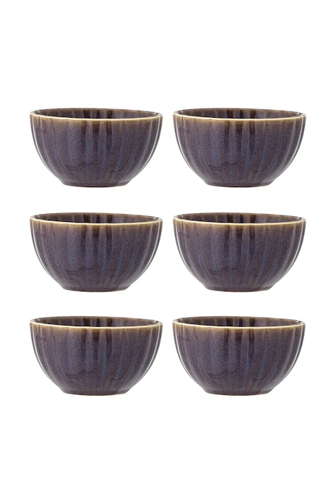 Bloomingville set de boluri Latina 400 ml 6-pack culoarea violet