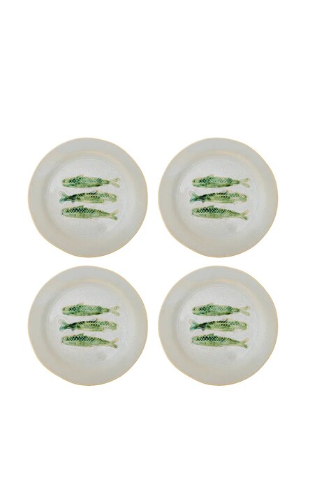 Σετ πιάτων Bloomingville Hadden 27 x 2 cm 4-pack χρώμα: πολύχρωμο
