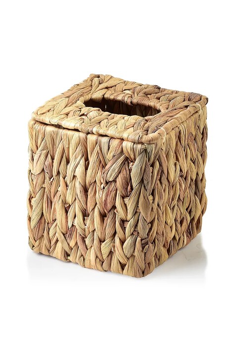 Affek Design serwetnik Amparo 14 x 14 x 15 cm kolor beżowy