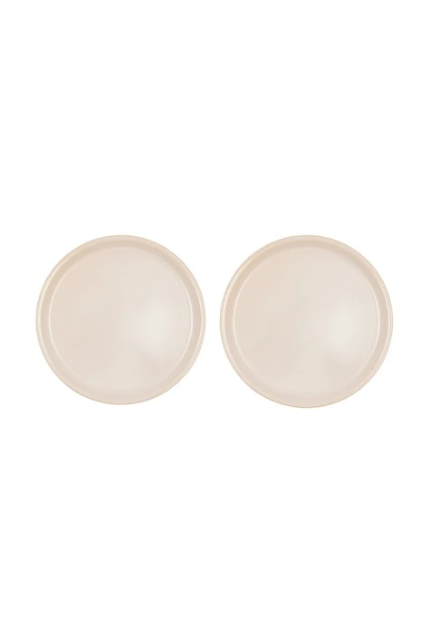 Набір тарілок OYOY Yuka 27 x 27 x 1,9 cm 2-pack колір бежевий