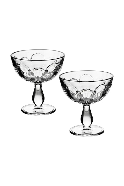 Affek Design zestaw pucharków do deserów Daphne 310 ml 4-pack kolor transparentny