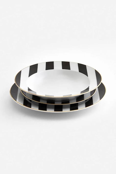 La Mania zastawa stołowa dla 1 os. Stripes 3 szt. kolor multicolor