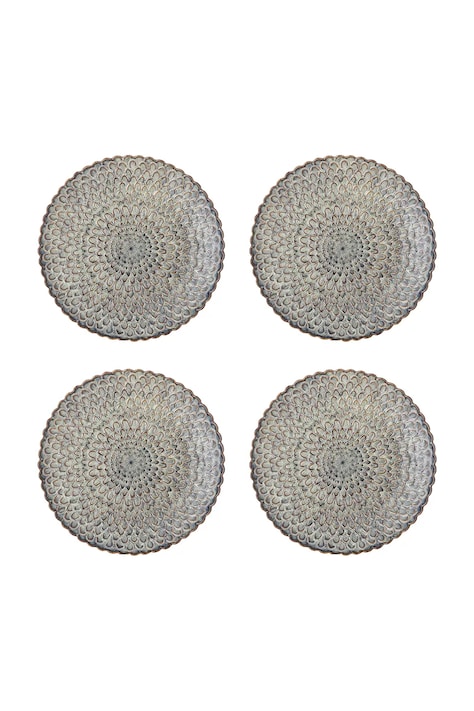 Set ravnih tanjura Bloomingville Katrina 26,5 cm 4-pack boja: plava, 82072692