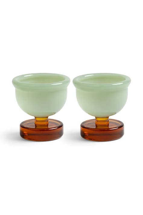 &k amsterdam kieliszki o jajek ze szkła barwionego 5,5 cm 362-04