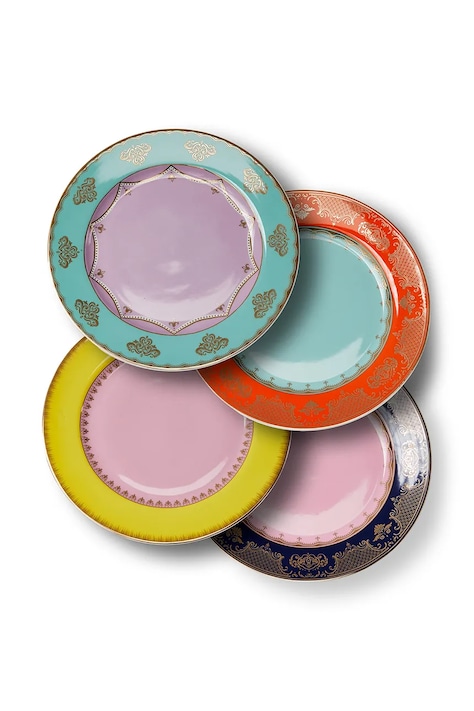 Pols Potten zestaw talerzy obiadowy z porcelany 27 cm 230-400-680