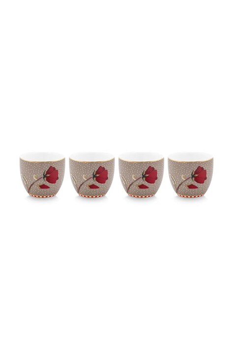 Pip Studio zestaw kubków z porcelany 4,7 cm 51011047