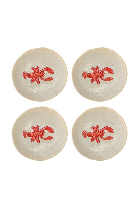 Bloomingville komplet krožničkov za prigrizke iz kamenine 13 x 1,5 cm 82073087