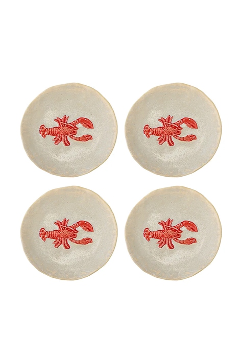 Bloomingville komplet krožničkov za prigrizke iz kamenine 13 x 1,5 cm 82073087