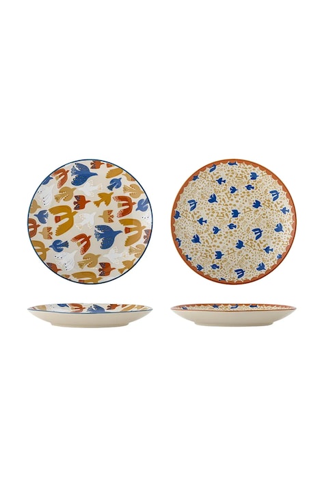 Bloomingville komplet krožnikov iz kamenine 20 x 3 cm 82073098