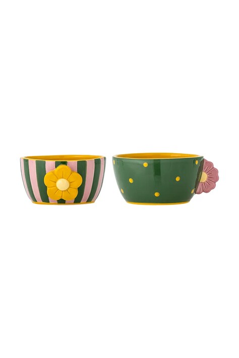 Bloomingville zestaw misek z kamionki 12 x 6,5 cm 82069377
