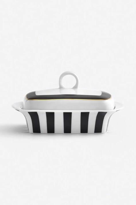 La Mania maselniczka z porcelany 17 x 12 x 9 cm 5905549406380