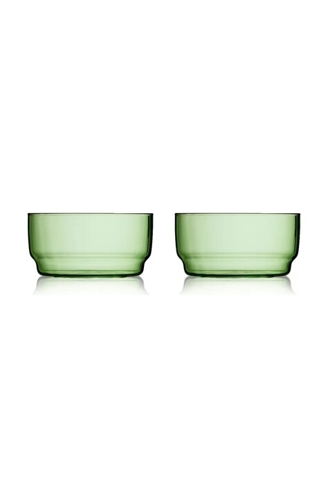Lyngby Glas zestaw miseczek ze szkła barwionego 12 cm 32370
