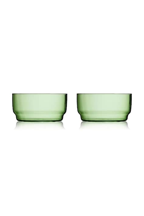 Lyngby Glas set de boluri din sticlă colorată 12 cm 32370