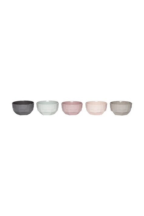 Hübsch zestaw misek z porcelany 11 x 7 cm 459011