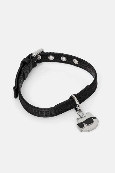 Κολάρο για σκύλους Karl Lagerfeld χρώμα: μαύρο, A1M42052